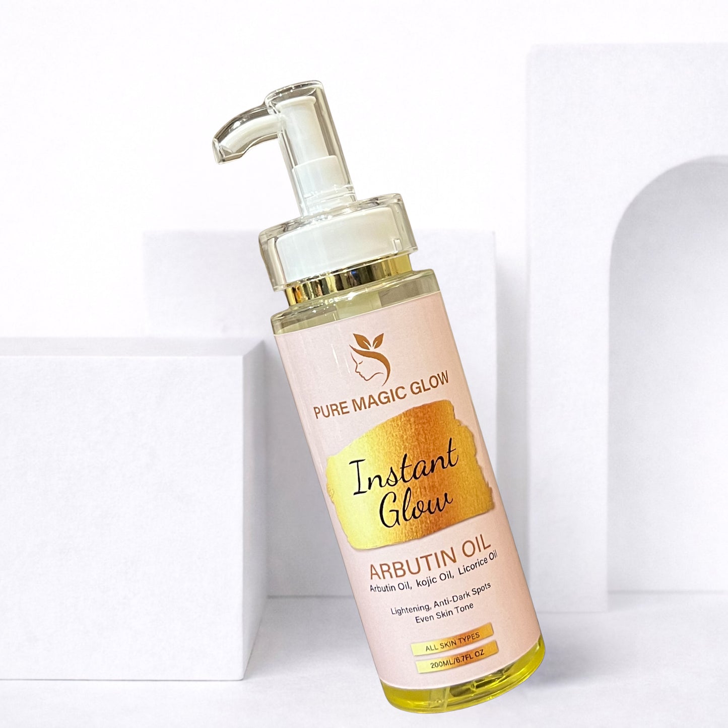 Huile corporelle éclat instantané