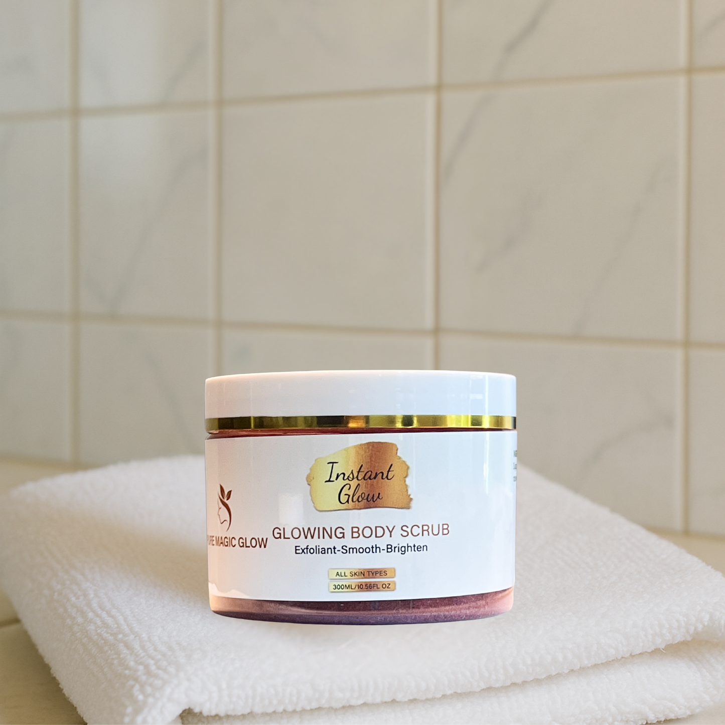 Peau claire - Gommage corporel