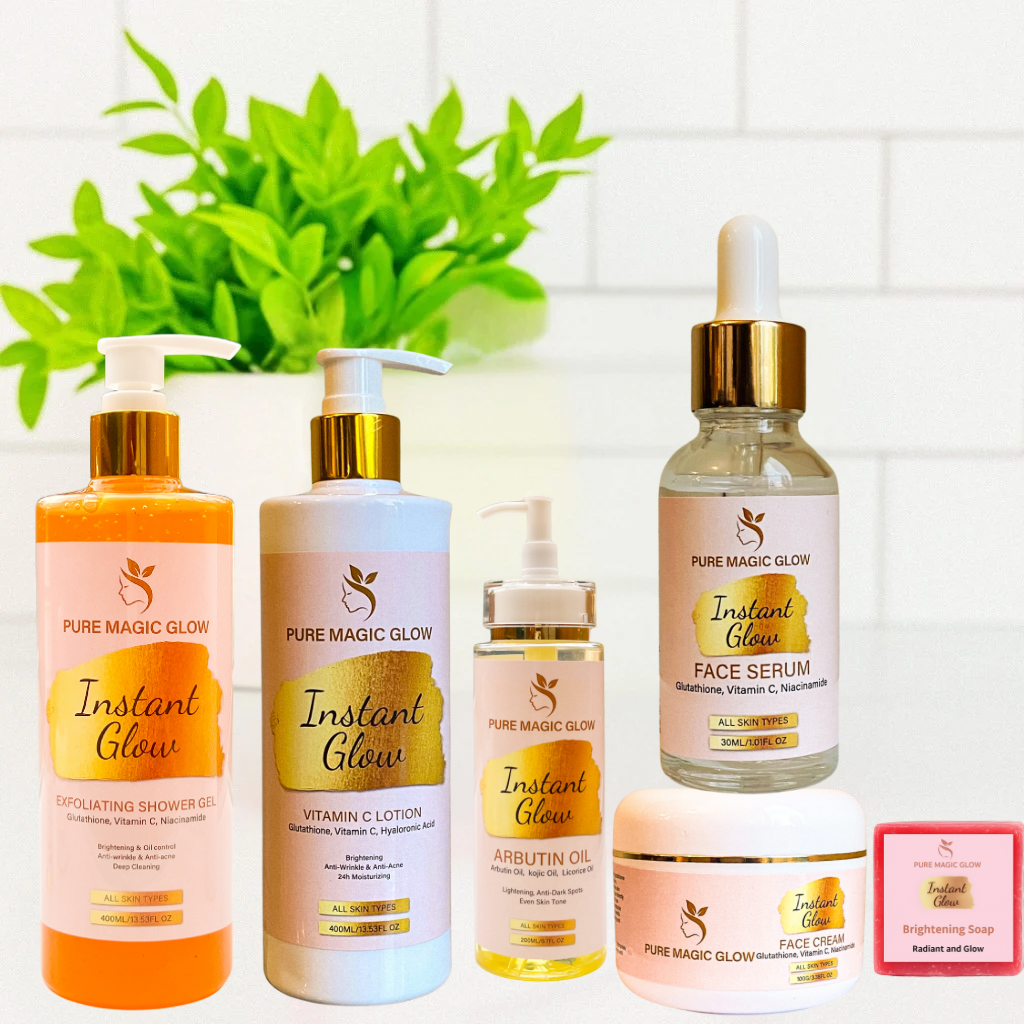 Brightening Set- dark and brown skin complexion