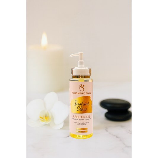 Brightening Body oil-Dark and brown skin complexion