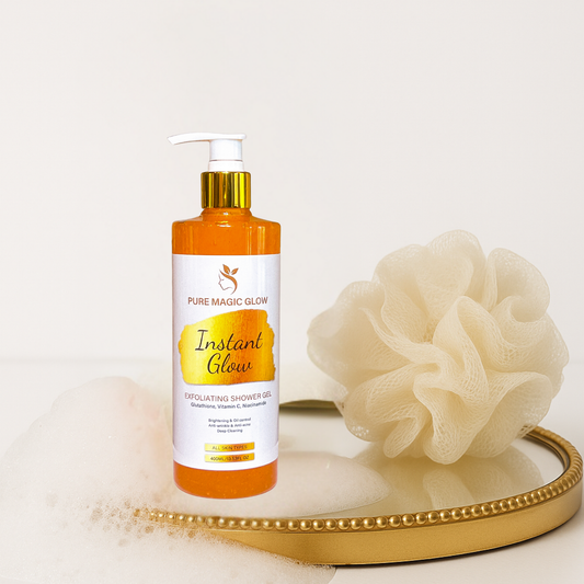 Gel douche éclatant - peaux foncées et brunes